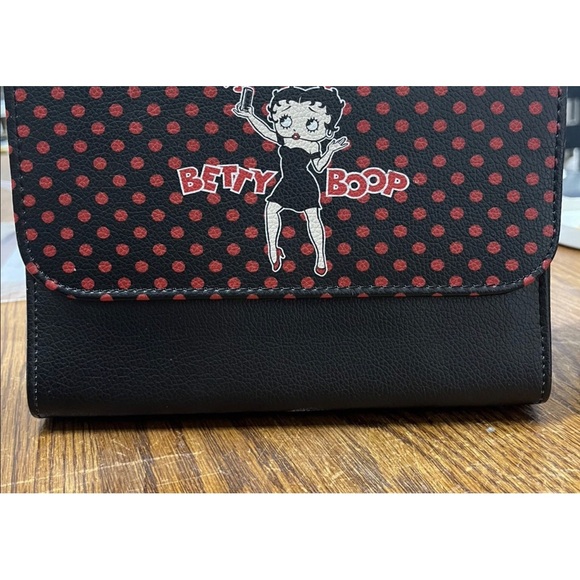 Betty Boop Poka Dot‎ Cross Body Bag - Picture 1 of 9